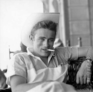 James Dean: cool because he is dead.