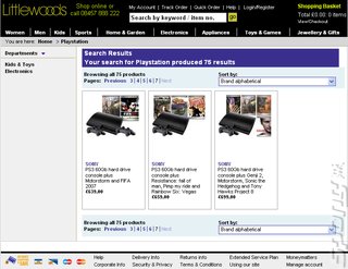 Littlewoods Lists Inflated UK PS3 Bundle Price of £549 