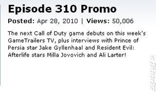 Next Call of Duty Trailer Coming Friday April 30th