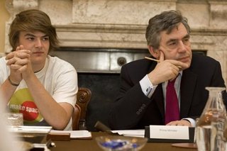 Gordon Brown being interested in youf issues.