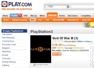 Sony Responds to God of War III Release Date