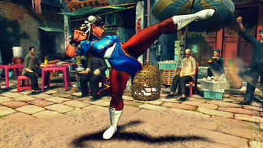 Street Fighter IV Flashes Some Thigh