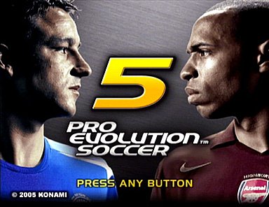Pro Evolution Soccer 5 Goes Straight to Number One